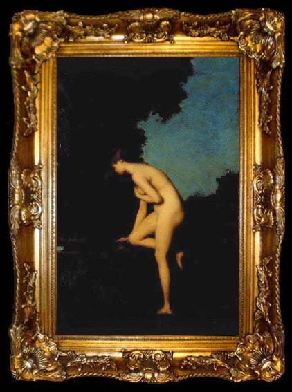 framed  Jean-Jacques Henner La Fontaine, ta009-2